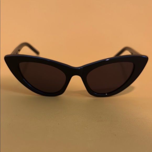 Saint Laurent Lily Cat Eye Sunglasses — Pristine - Picture 1 of 9